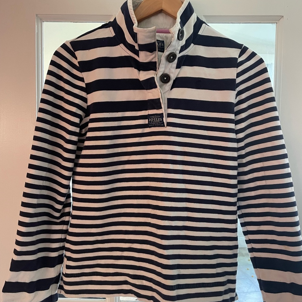 Joules size US 8 pullover. Classic, cozy, only worn a couple times